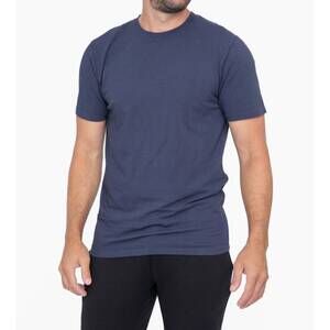 NEW MONO B pima cotton and spandex premium tee in navy
